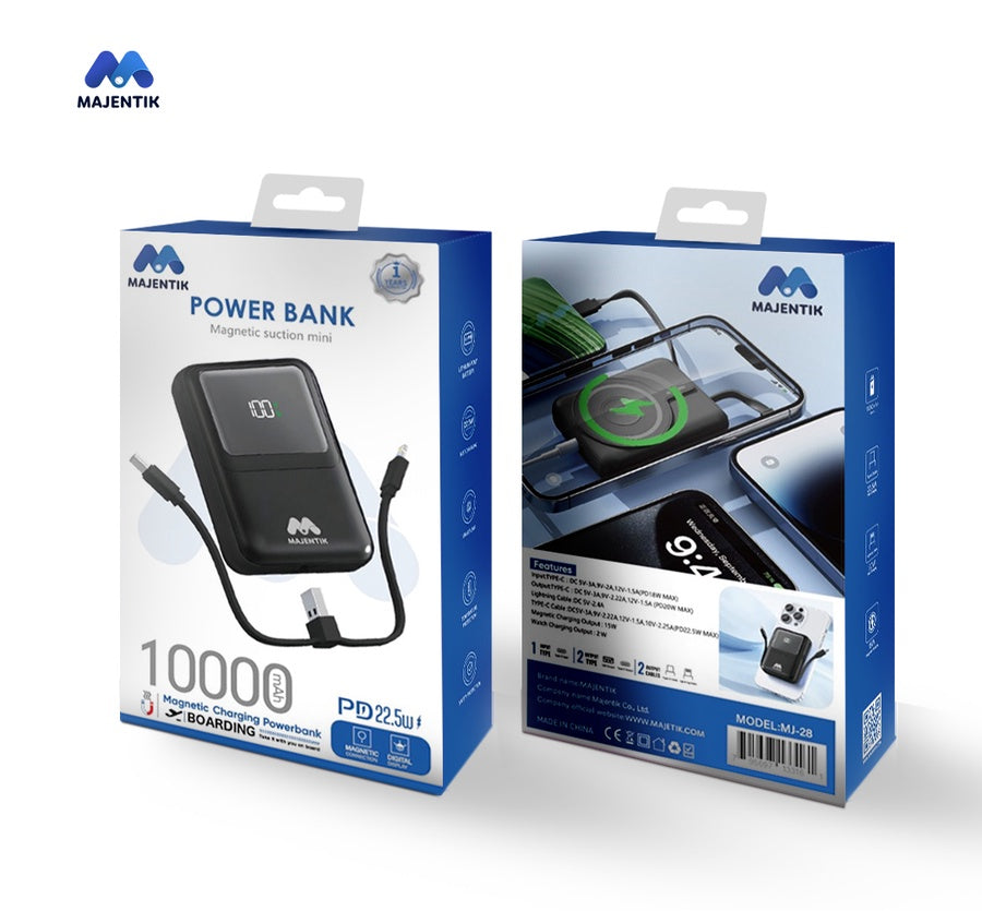 باور بانك ماجينتك mj-28 ال5*1 ( 10000mah )