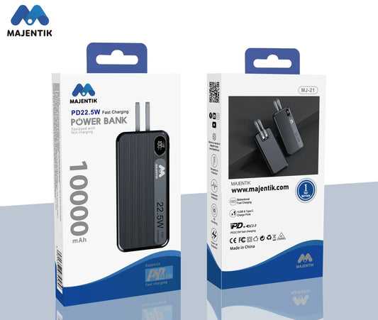 Power Bank MJ-21 10000mAh 22.5W انحف باوربانك في مصر