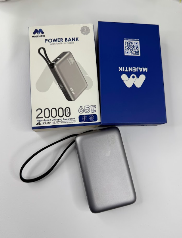 majentik mj-33 (20000mAh | 65W) اقوي باوربانك في مصر