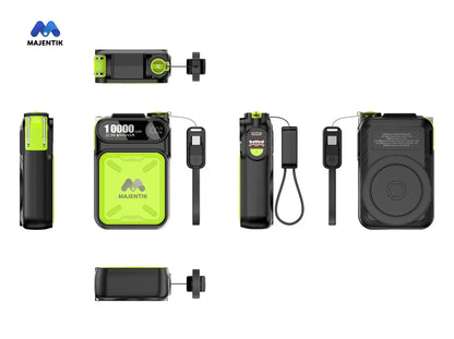 majentik mj-35 (10000mAh | 22.5W | magsafe ) اشيك باوربانك في مصر