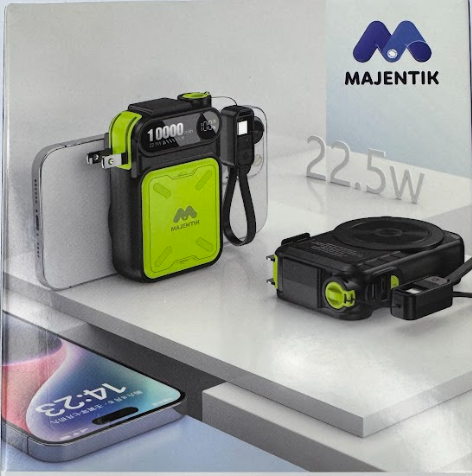 majentik mj-35 (10000mAh | 22.5W | magsafe ) اشيك باوربانك في مصر