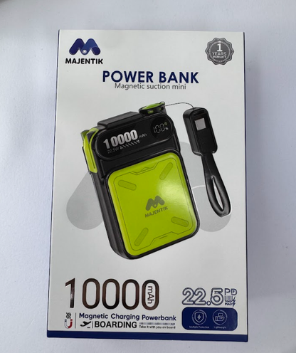 majentik mj-35 (10000mAh | 22.5W | magsafe ) اشيك باوربانك في مصر